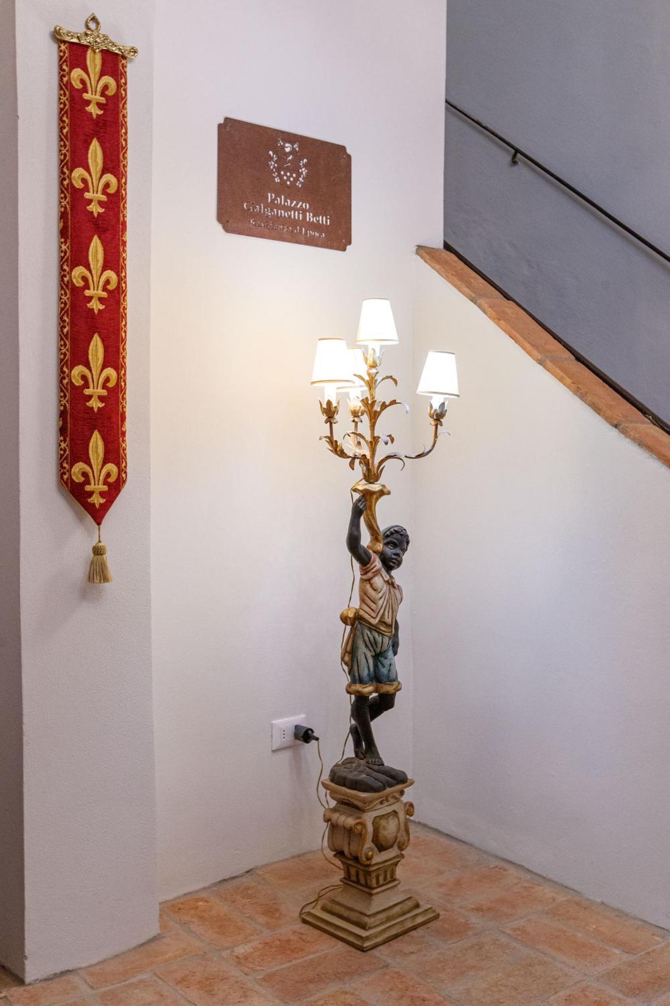 Palazzo Galganetti Betti Villa Colle di Val d'Elsa Eksteriør billede